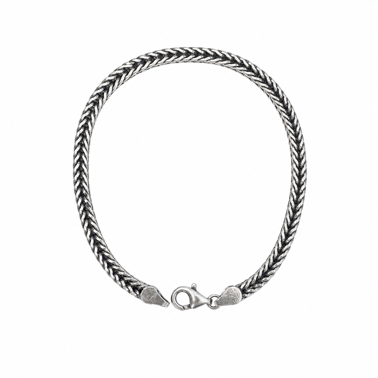 925 silver herringbone chain bracelet 925 silver herringbone chain bracelet