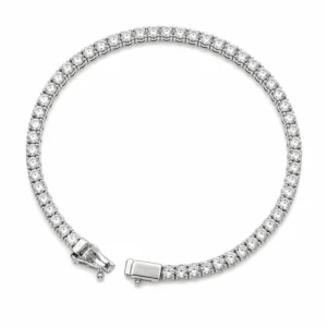 925 silver classic tennis bracelet
