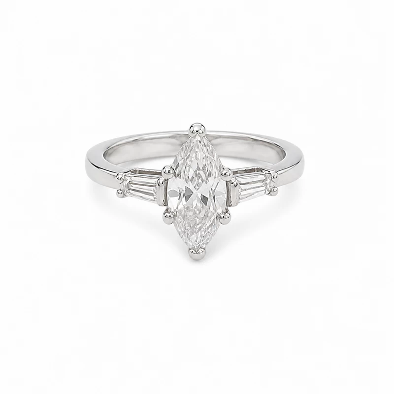 925 silver marquise elegance ring 925 silver marquise elegance ring