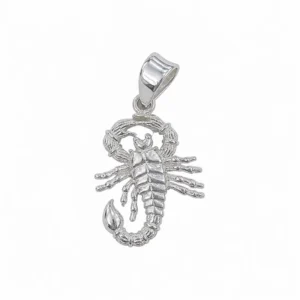 925 silver scorpio pendant