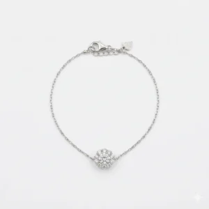 925 silver bloom bracelet