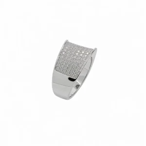 925 silver prestige pavé ring