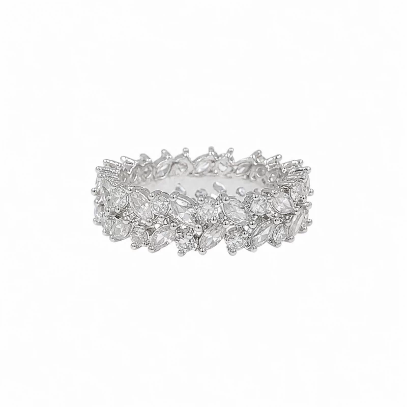 925 silver laurel eternity ring 925 silver laurel eternity ring