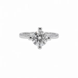 925 silver classic zircon ring