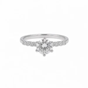 925 silver classic zircon ring