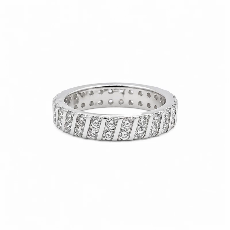 925 silver eternity spark ring 925 silver eternity spark ring